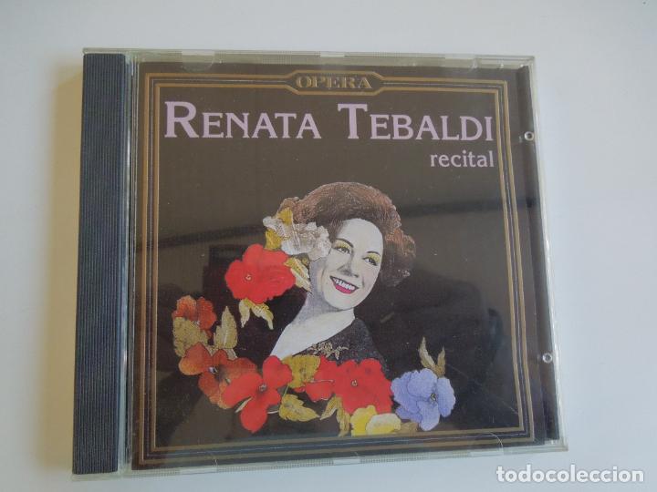 CDs de m&uacute;sica: RENATA TEBALDI - RECITAL - CD+LIBRETO - Foto 1