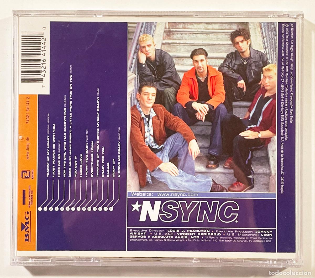 CDs de m&uacute;sica: NSYNC / NSYNC / CD BMG ZAFIRO 1998 / ESPA&Ntilde;A - Foto 2