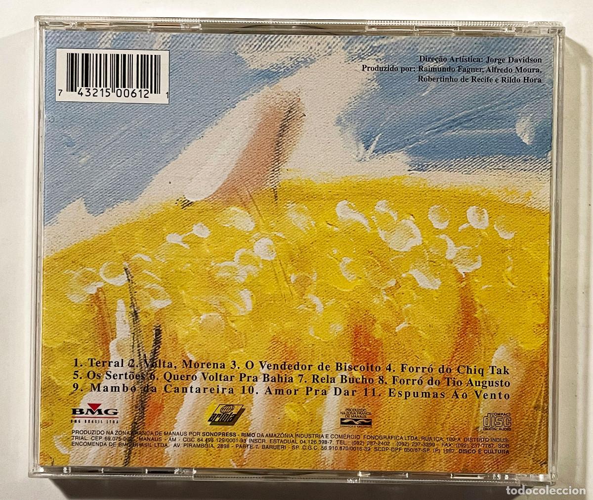 CDs de m&uacute;sica: FAGNER / TERRAL / CD BMG ARIOLA 1997 / BRASIL - Foto 2