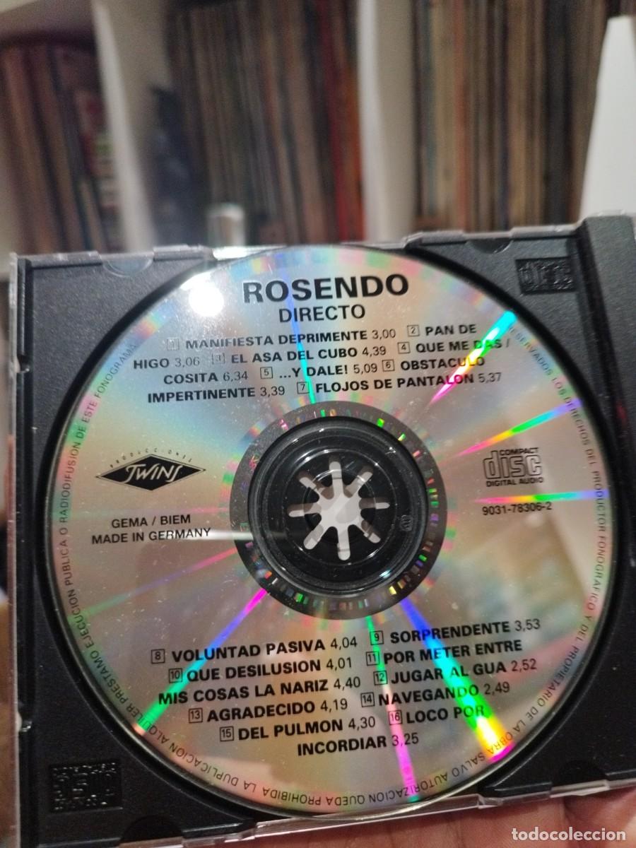 CDs de m&uacute;sica: ROSENDO-DIRECTO-CD- - Foto 3