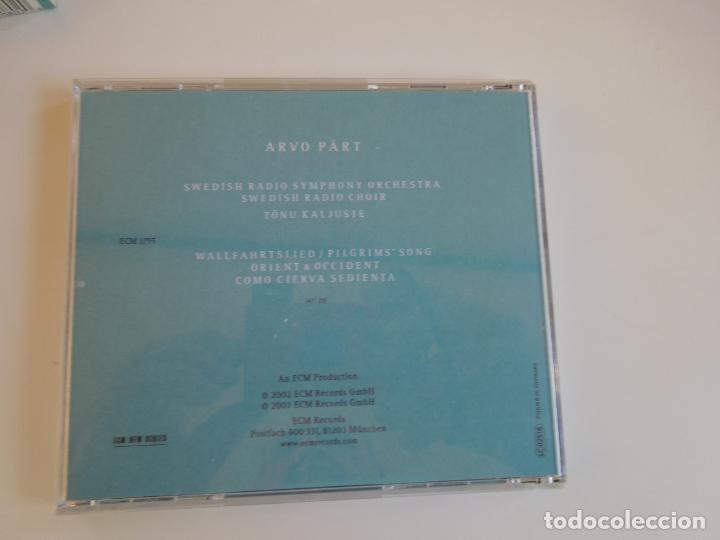 CDs de m&uacute;sica: ARVO P&Auml;RT - ORIENT OCCIDENT - CD+LIBRETO +CAJA - Foto 4