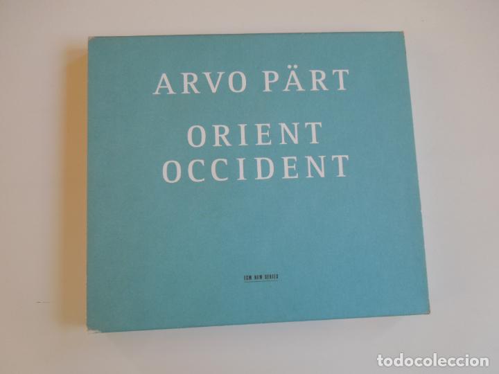 CDs de m&uacute;sica: ARVO P&Auml;RT - ORIENT OCCIDENT - CD+LIBRETO +CAJA - Foto 1