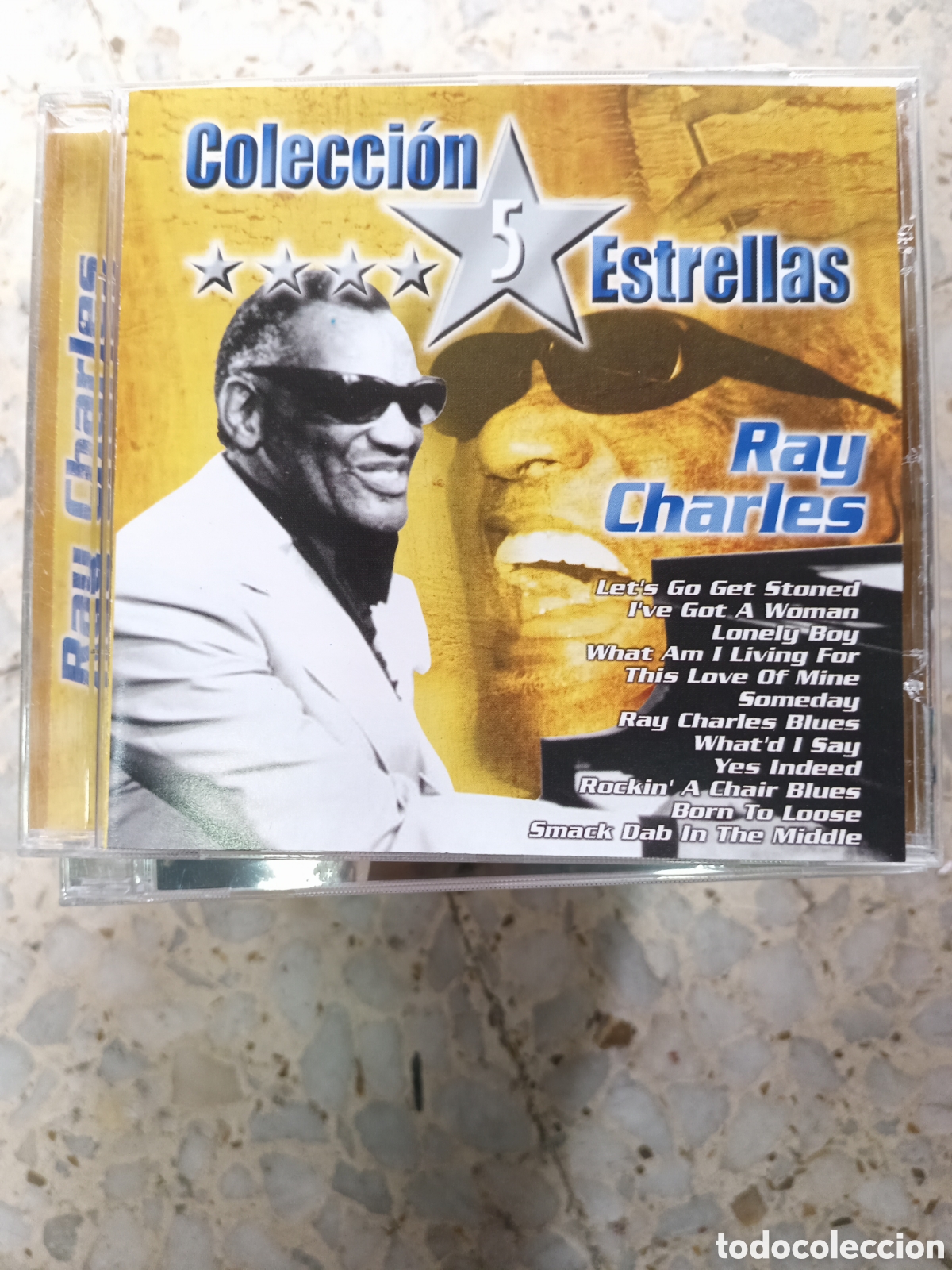 CDs de m&uacute;sica: CD RAY CHARLES COLECCION 5 ESTRELLAS - Foto 1