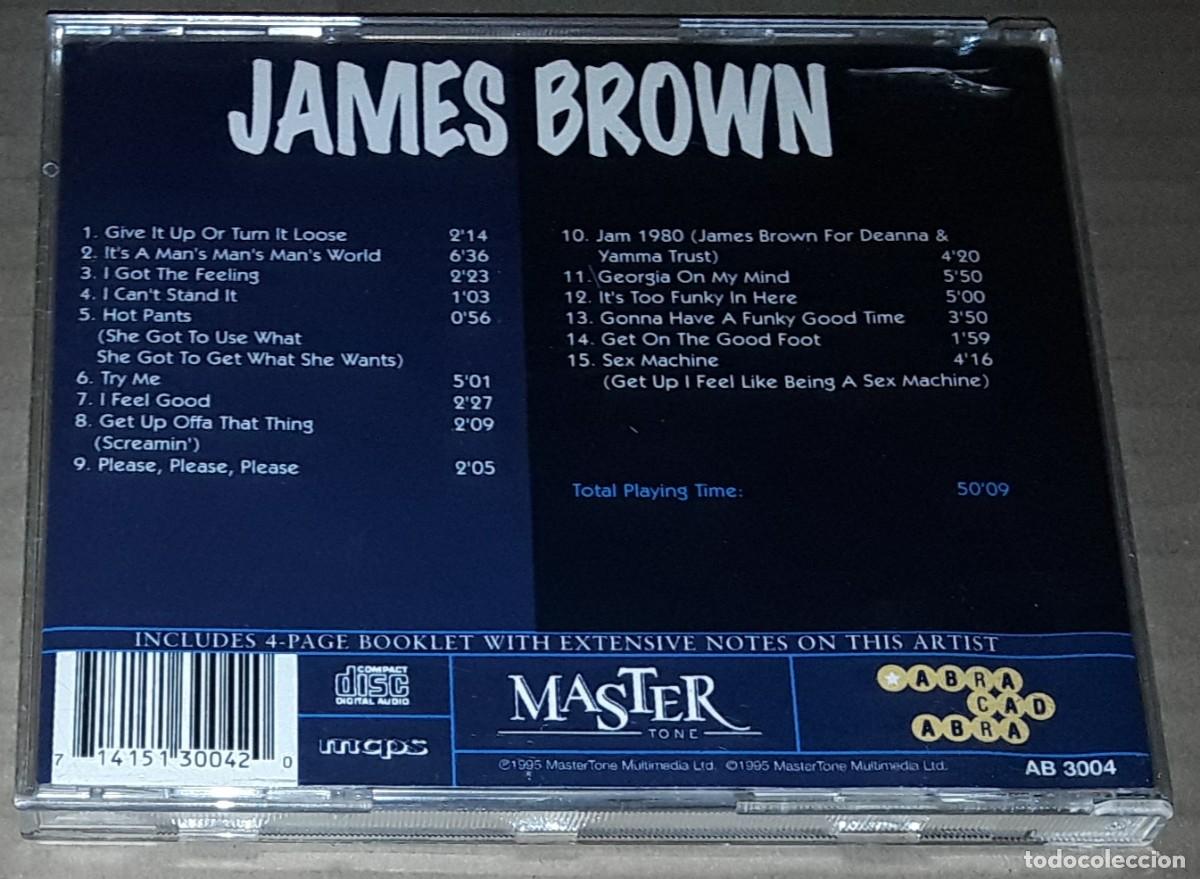CDs de m&uacute;sica: CD - JAMES BROWN - ITS MANS MANS MANS WORLD - Foto 2