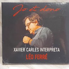 CDs de Música: XAVIER CARLES INTERPRETA LÉO FERRÉ / JO ET DONO / CD-2022 / 15 TEMAS / PRECINTADO.