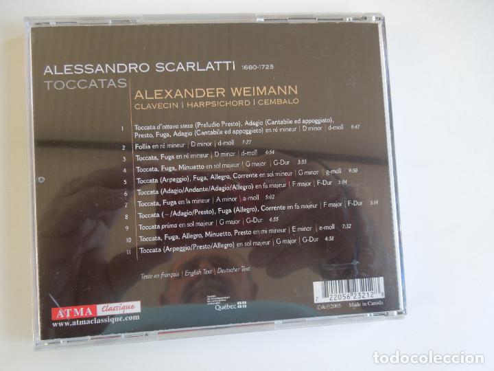 CDs de m&uacute;sica: ALESSANDRO SCARLATI - TOCCATAS - ALEXANDER WEIMANN - CD - Foto 3