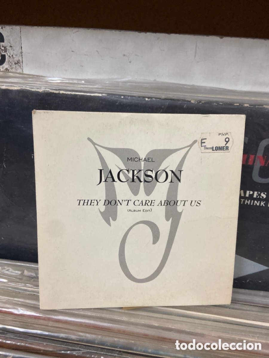 CDs de m&uacute;sica: Michael jackson they dont care about us cd single - Foto 1