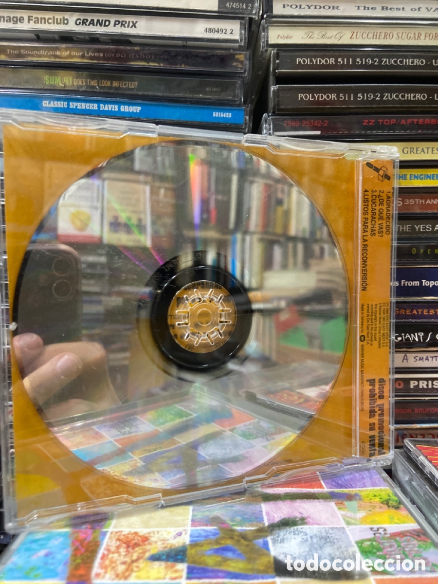 CDs de m&uacute;sica: Rosendo agradecido cucarachas cd single - Foto 2