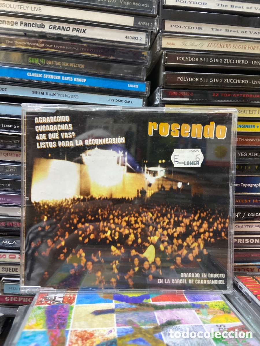 CDs de m&uacute;sica: Rosendo agradecido cucarachas cd single - Foto 1