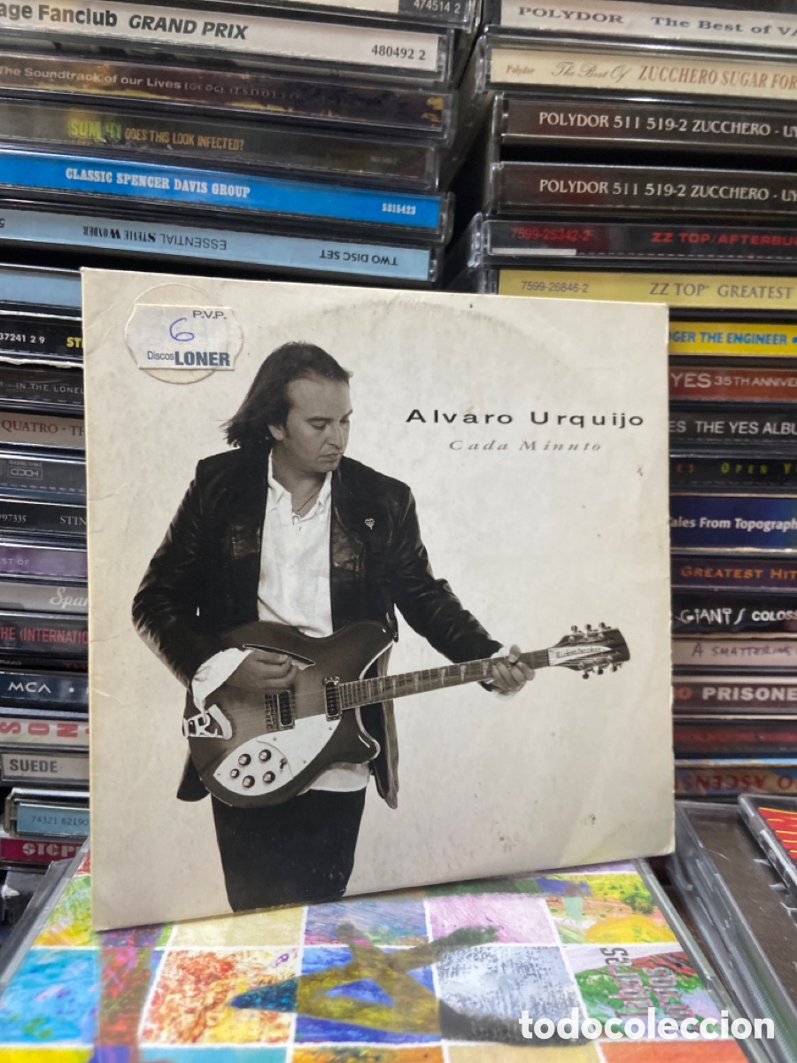 CDs de m&uacute;sica: Alvaro urquijo cada minuto cd single - Foto 1