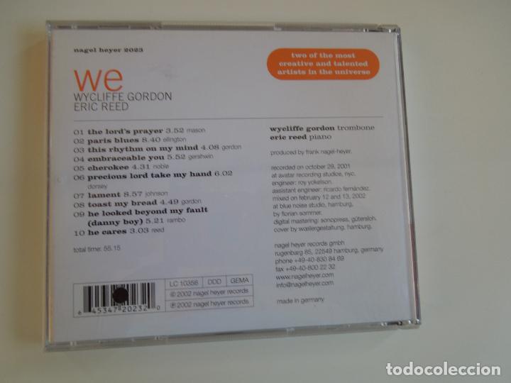CDs de m&uacute;sica: WE - WYCLIFFE GORDON - ERIC REED - CD - Foto 3