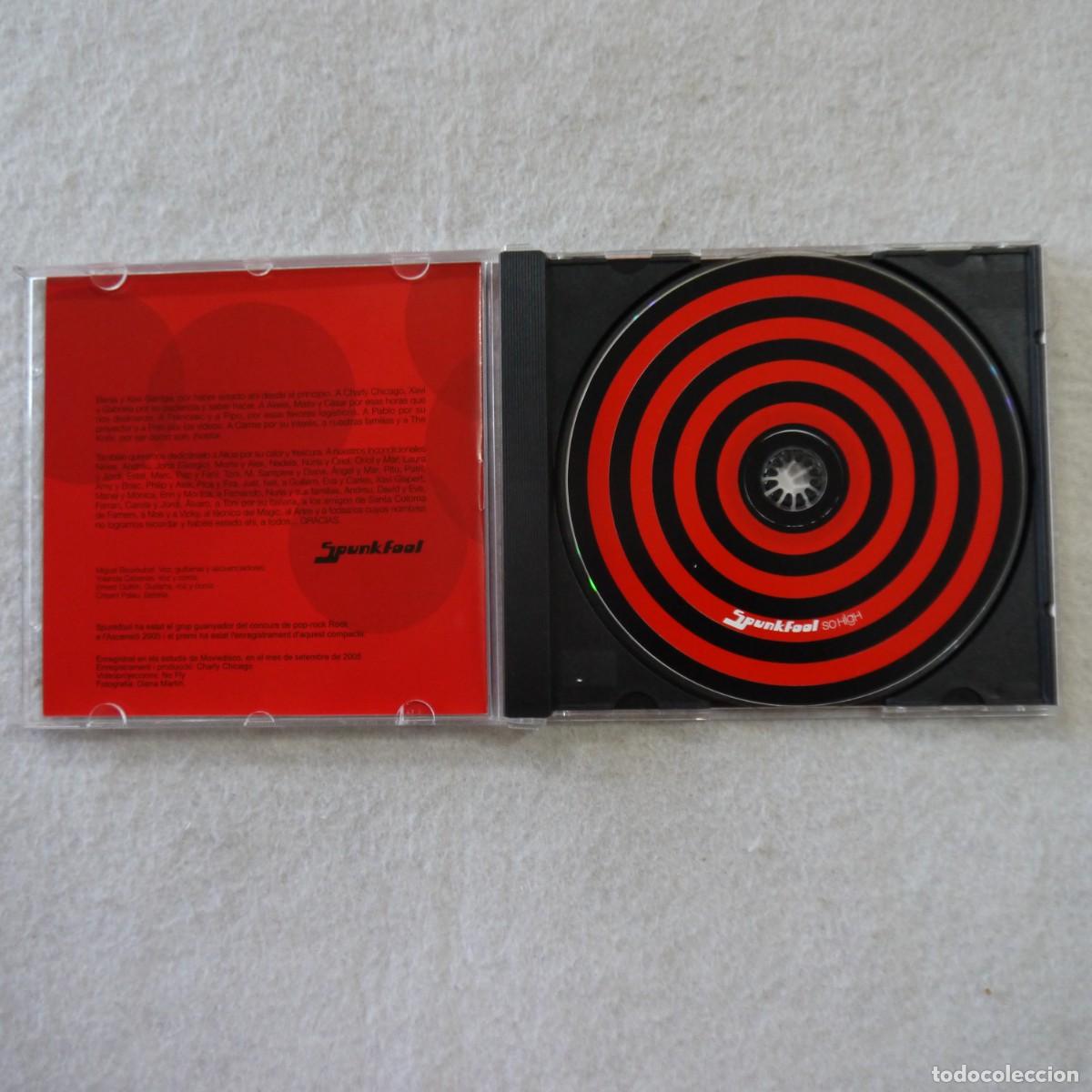 CDs de m&uacute;sica: SPUNK FOOL - SO HIGH - CD 2005 - Foto 2