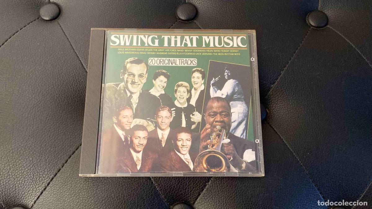 CDs de m&uacute;sica: CD. Swing that music. Compilaci&oacute;n - Foto 1