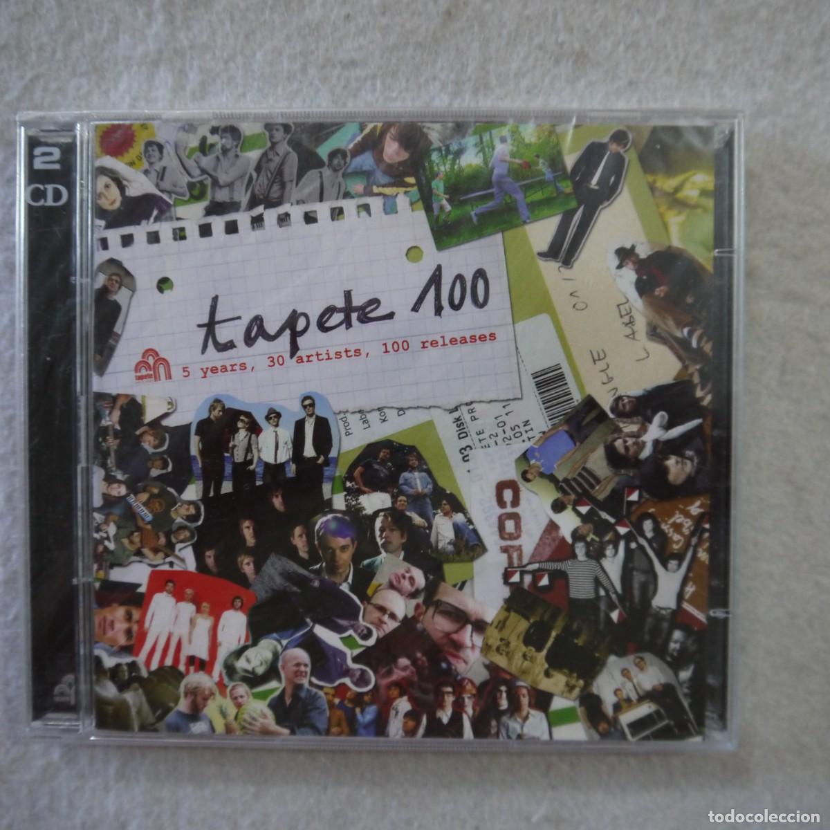 CDs de m&uacute;sica: TAPETE 100 - 5 YEARS, 30 ARTISTS, 100 RELEASES - 2 CD PRECINTADOS