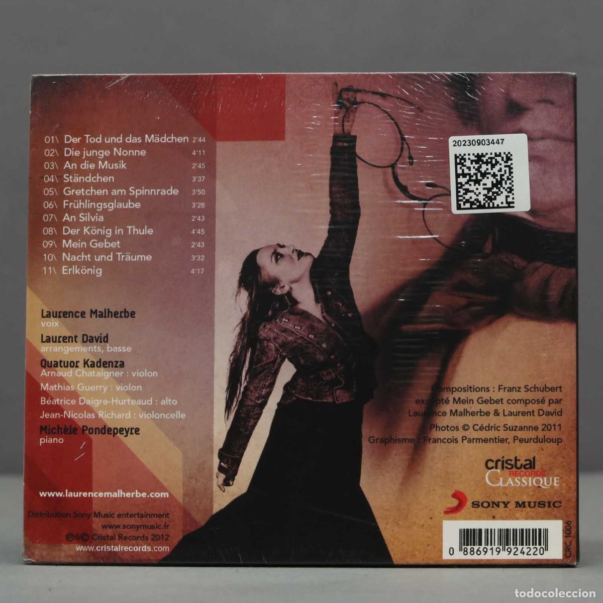CDs de m&uacute;sica: CD. LAURENCE MALHERBE : Schubert Transgression. PRECINTADO - Foto 2