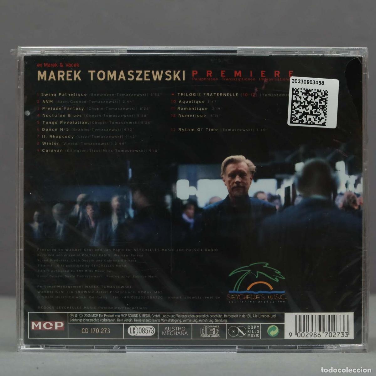 CDs de m&uacute;sica: CD. Marek Tomaszewski - Premiere. PRECINTADO - Foto 2