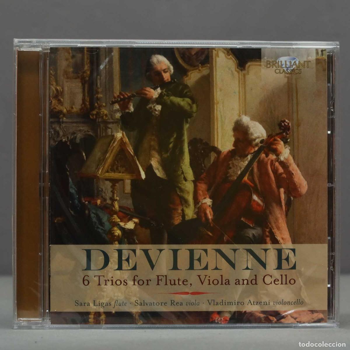 CDs de m&uacute;sica: CD. Francois Devienne: 6 Trios for Flute, Viola and Cello . PRECINTADO