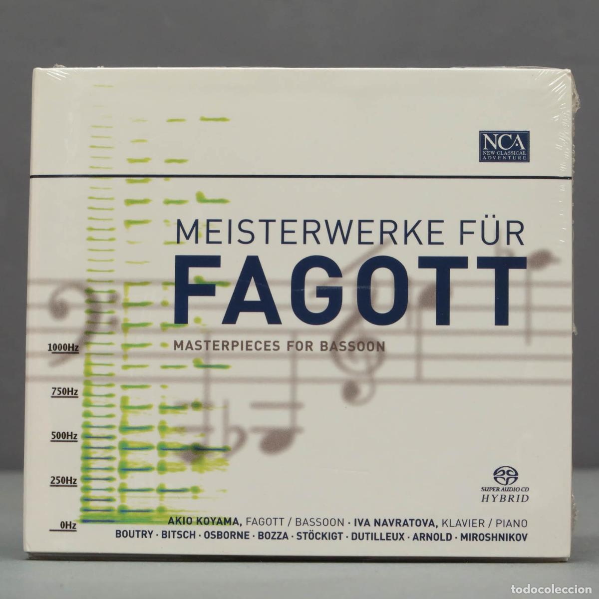 CD de M&uacute;sica: CD. Koyama, Navratova, Meisterwerke f&uuml;r Fagott, Masterpieces for Bassoon. PRECINTADO