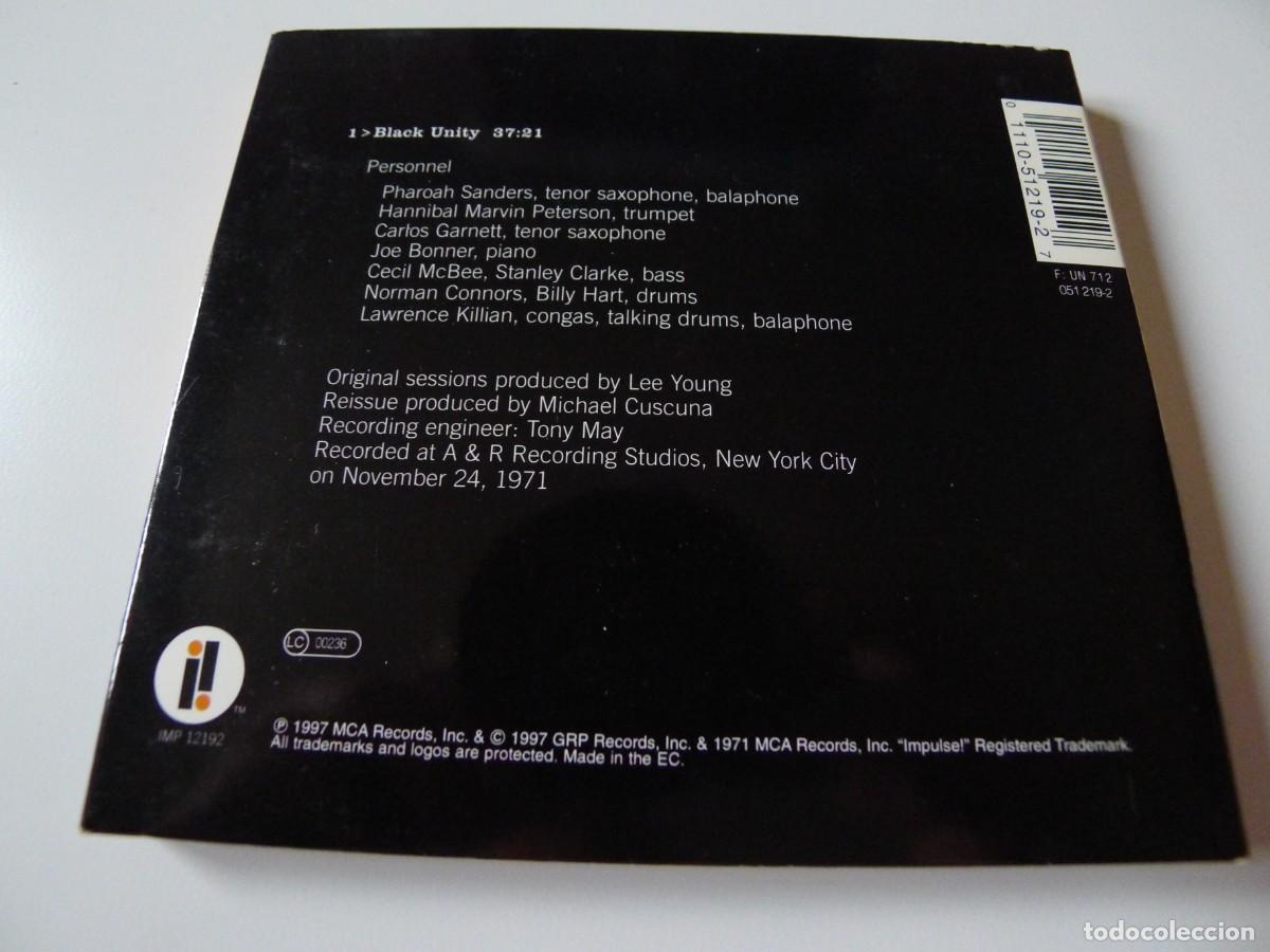 CDs de m&uacute;sica: Pharoah Sanders &ndash; Black Unity cd digipack - Foto 2