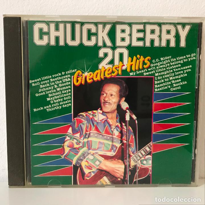 CDs de m&uacute;sica: Chuck Berry. 20 Greatest Hits. CD. - Foto 1