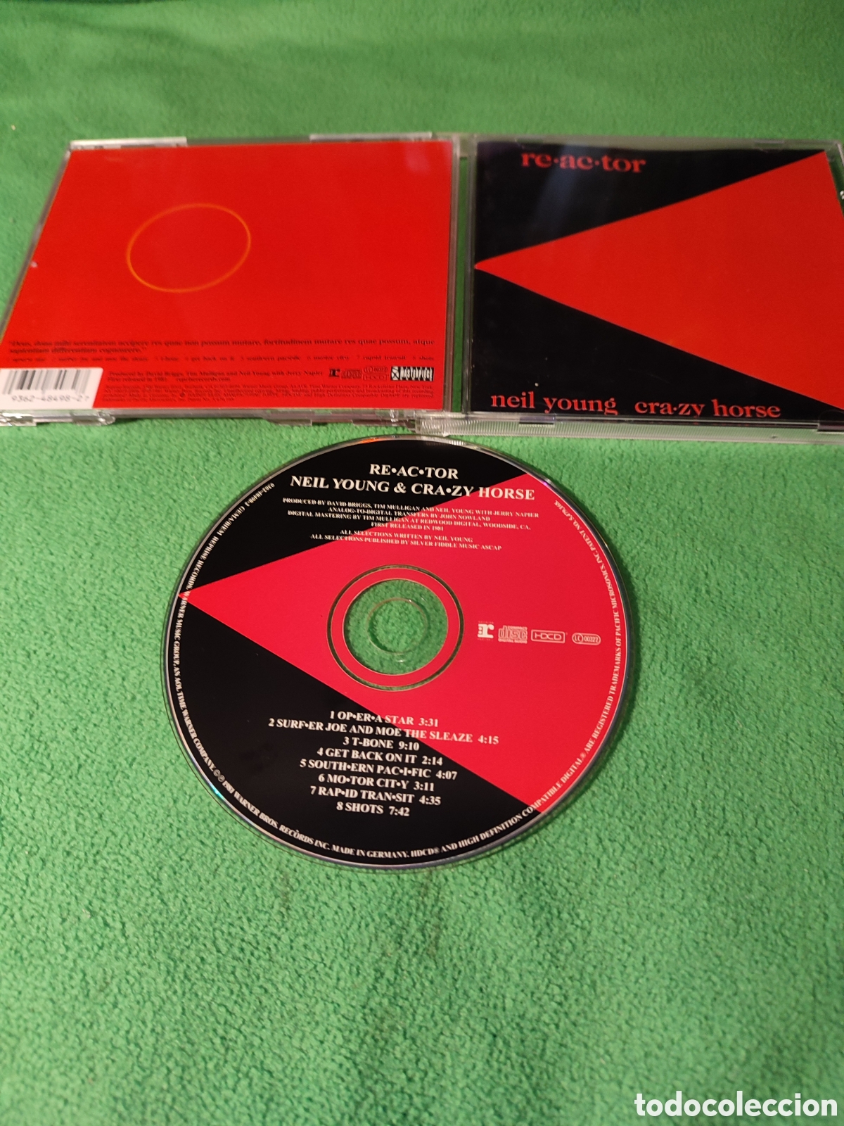 CDs de m&uacute;sica: Neil Young & Crazy Horse - Reactor - Foto 2