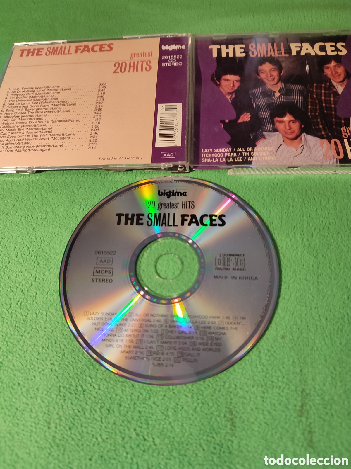 CDs de m&uacute;sica: The Small Faces - Greatest 20 hits - Foto 2