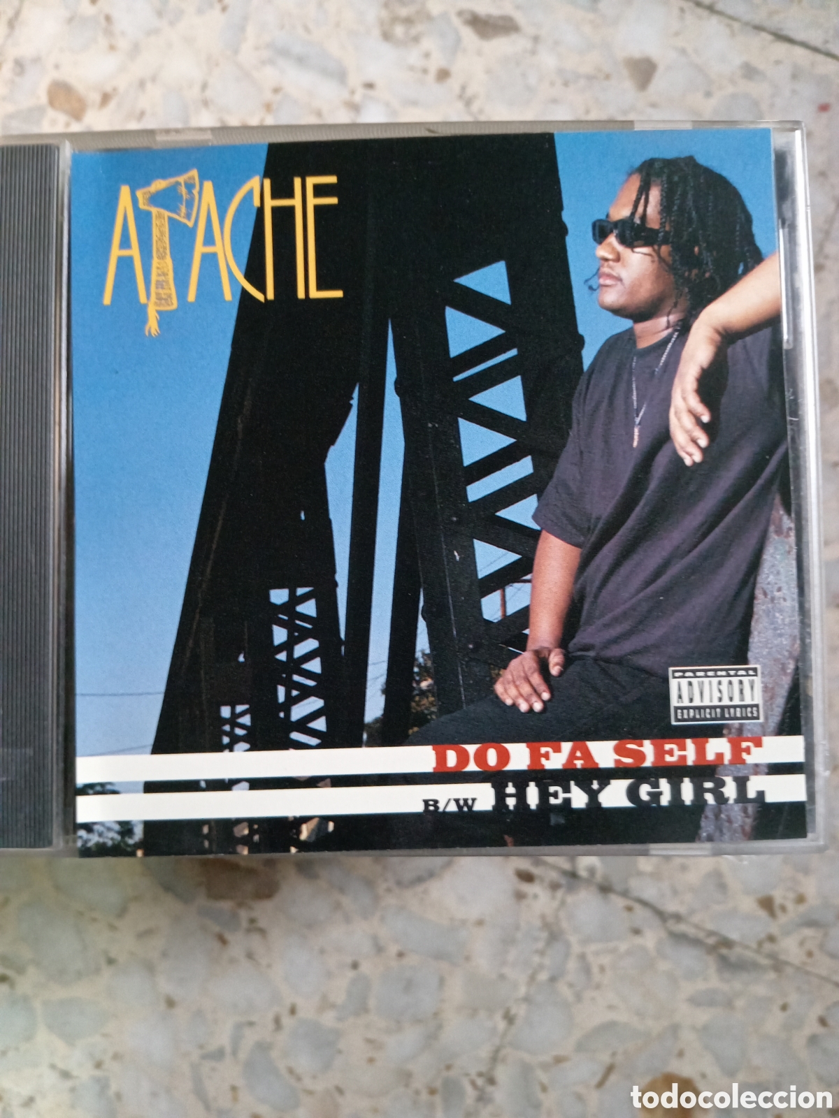 CDs de m&uacute;sica: CD APACHE DO FA SELF HEY GIRLS - Foto 1