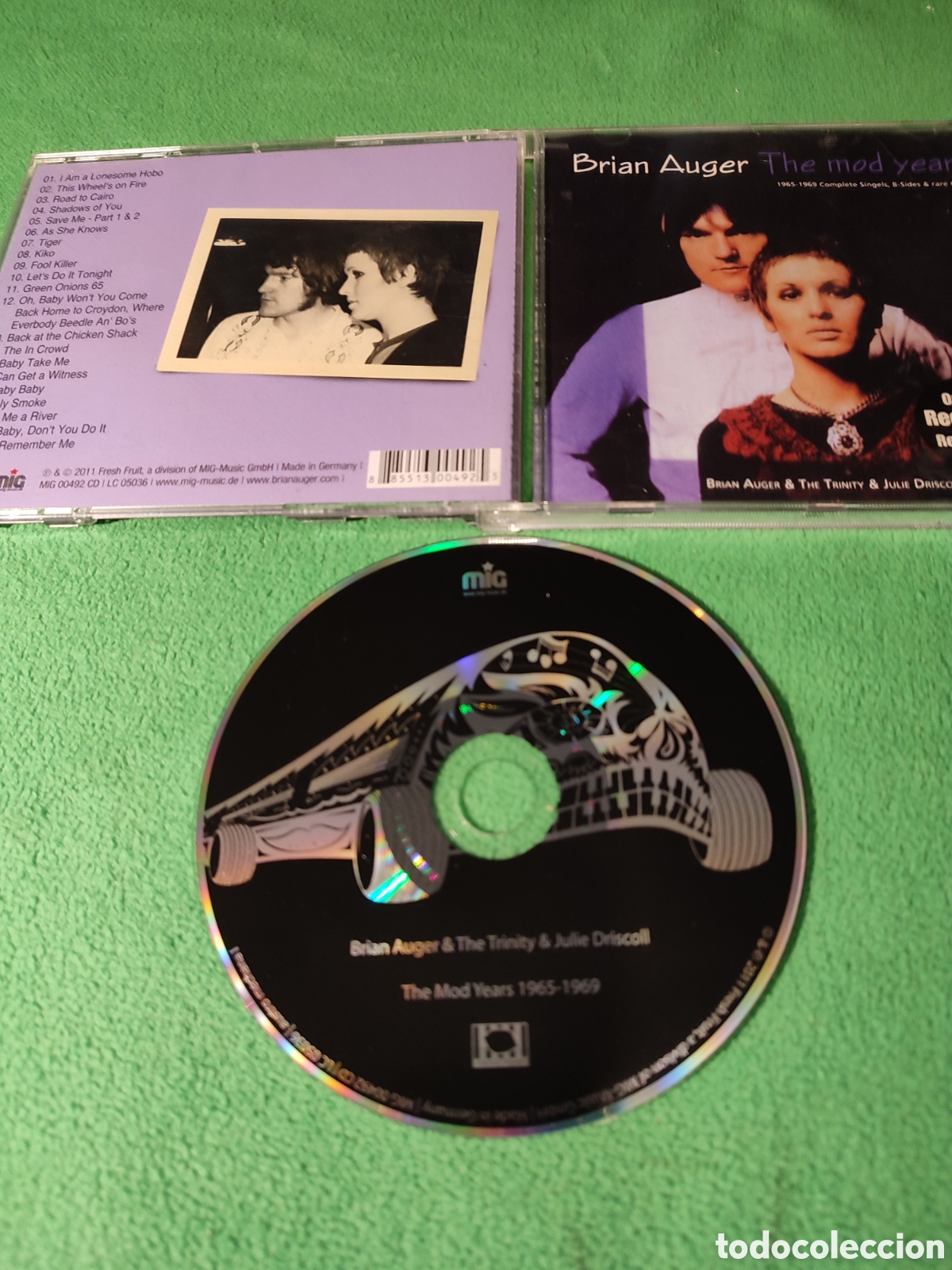 CDs de m&uacute;sica: Brian Auger & The Trinity & Julie Driscoll - Complete single - Foto 2