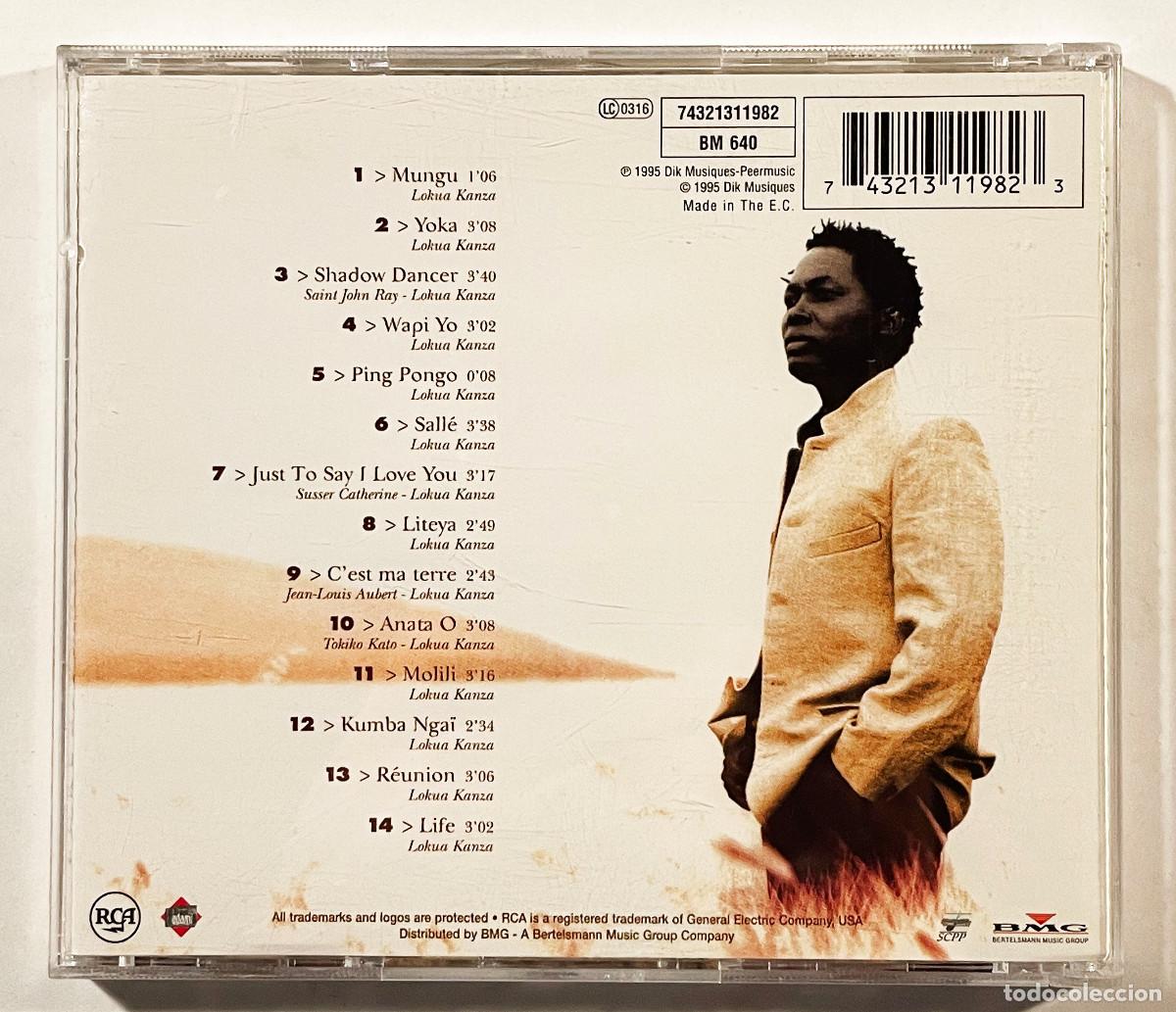 CDs de m&uacute;sica: LOKUA KANZA / WAPI YO / CD BMG RCA 1995 / EC - Foto 2