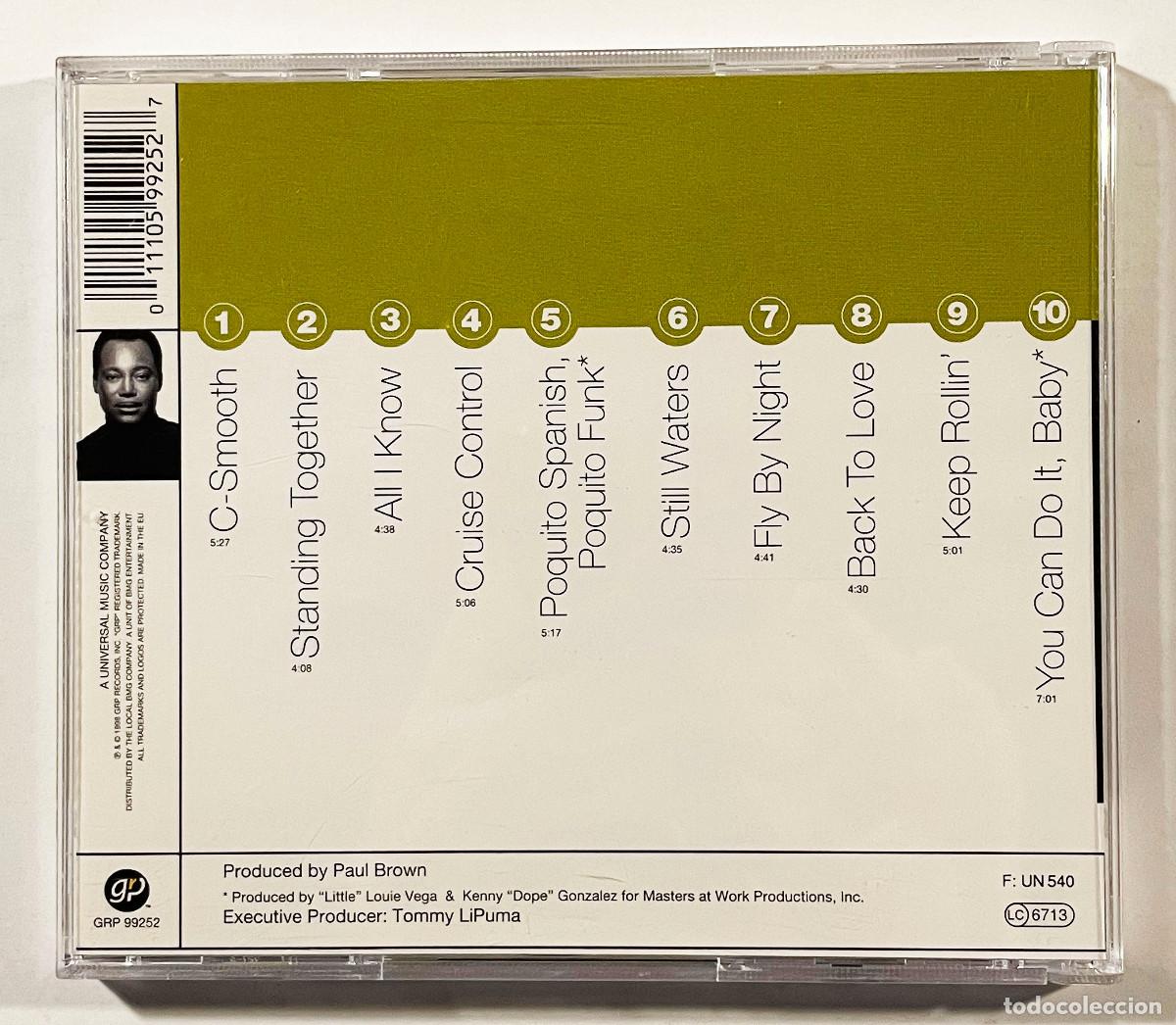 CDs de m&uacute;sica: GEORGE BENSON / STANDING TOGETHER / CD GRP 1998 / EU - Foto 2