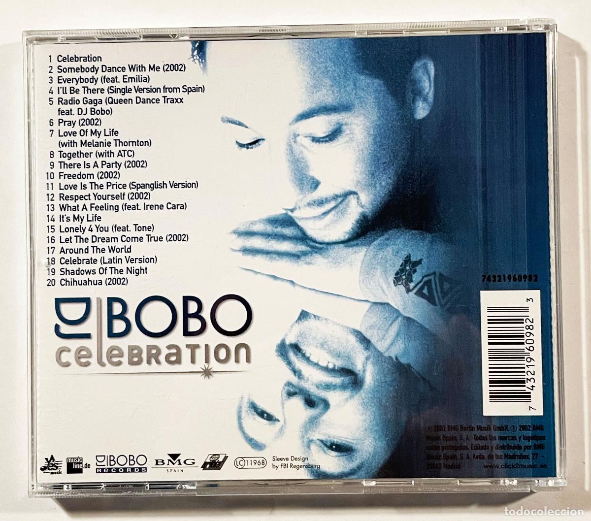 CDs de m&uacute;sica: DJ BOBO / CELEBRATION / CD BMG ARIOLA 2002 / ESPA&Ntilde;A - Foto 2