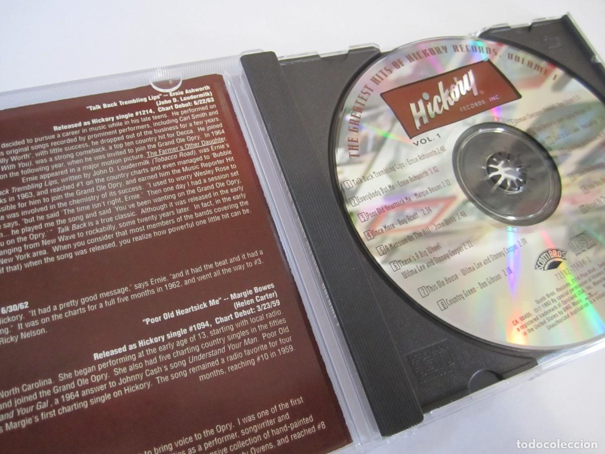 CDs de m&uacute;sica: cd hickory the greatest hits - Foto 2