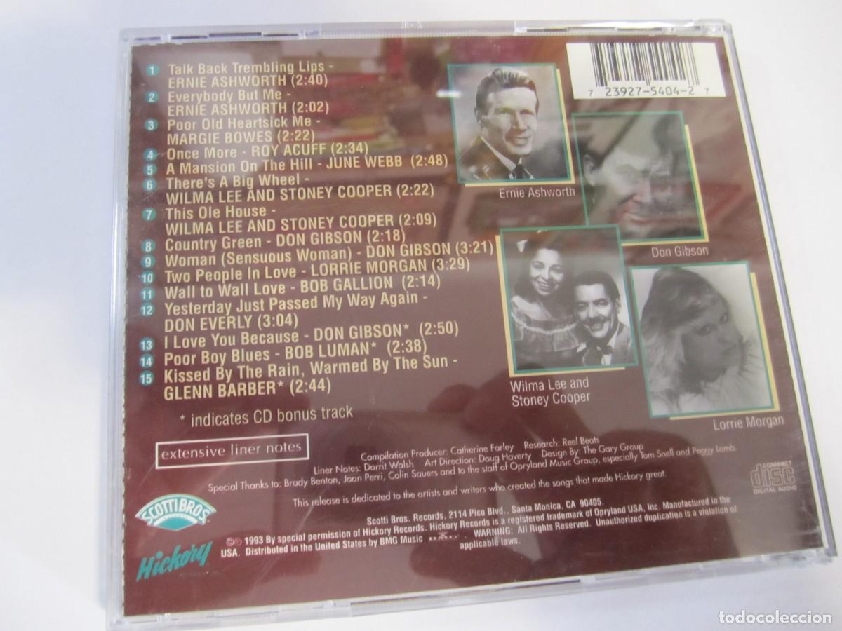 CDs de m&uacute;sica: cd hickory the greatest hits - Foto 3