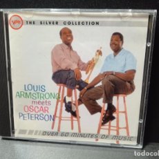 CDs de Música: LOUIS ARMSTRONG MEETS OSCAR PETERSON THE SILVER COLLECTION SALVAT CD, ALBUM PEPETO