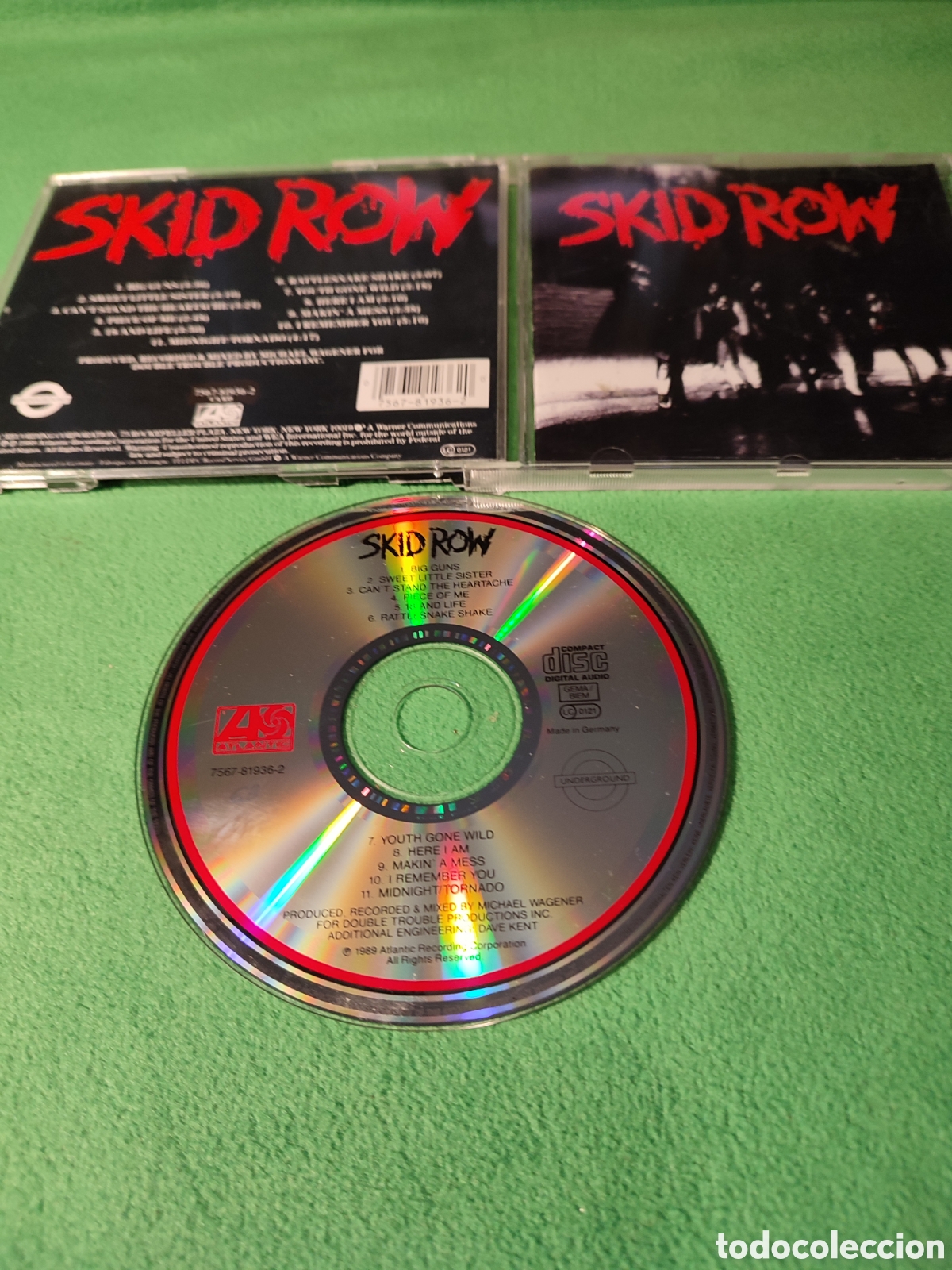 CDs de m&uacute;sica: Skid Row - Same - Foto 2