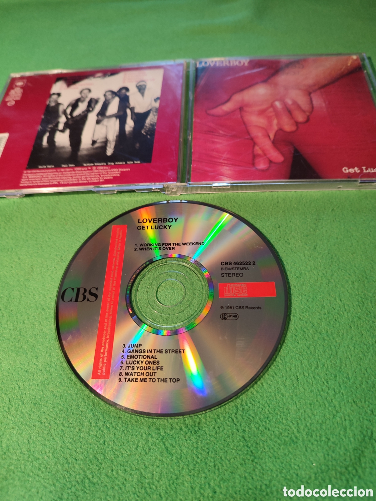 CDs de m&uacute;sica: Loverboy - Get Lucky - Foto 2