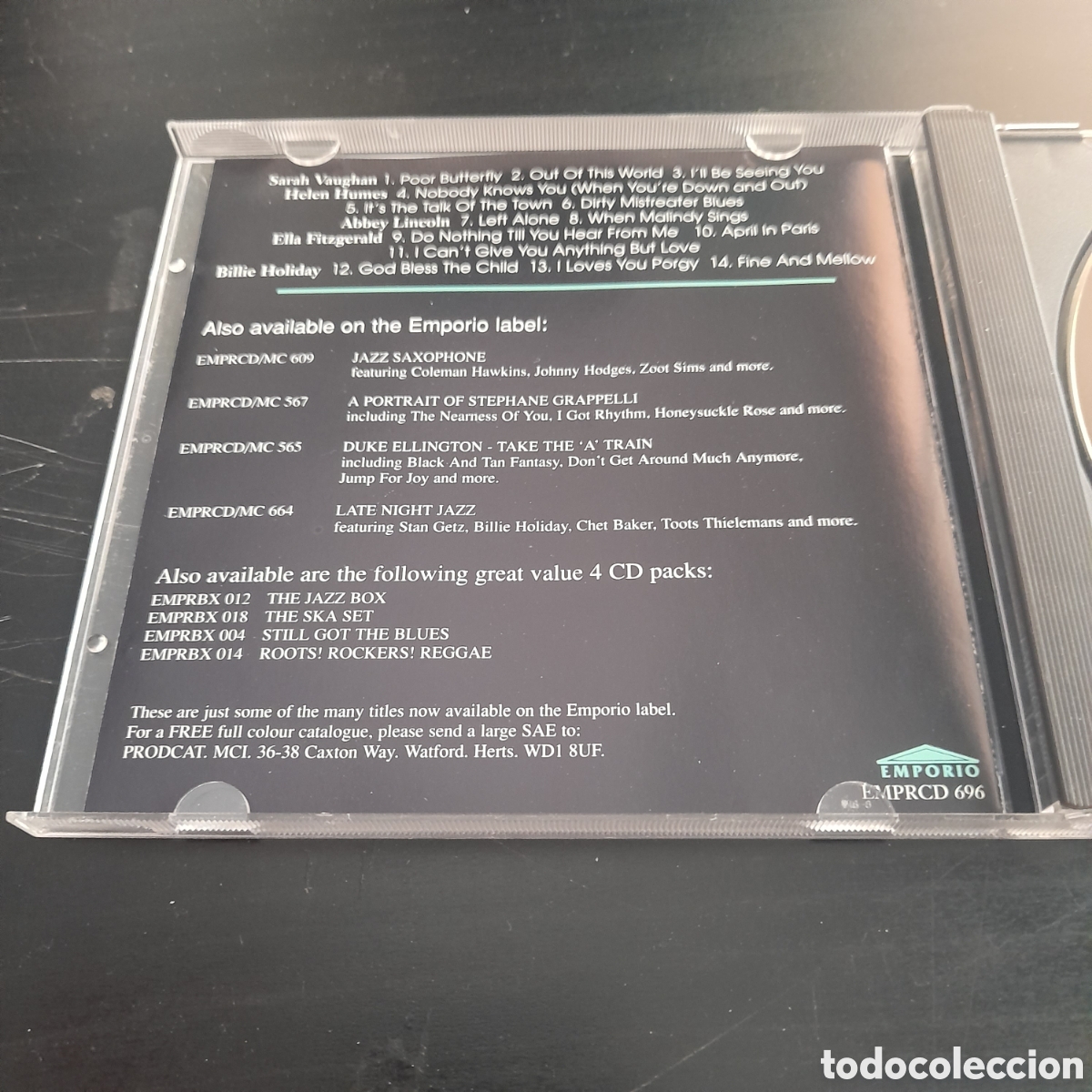 CDs de m&uacute;sica: The Ladies Sing Jazz. CD, Compilation 1996 - Foto 2