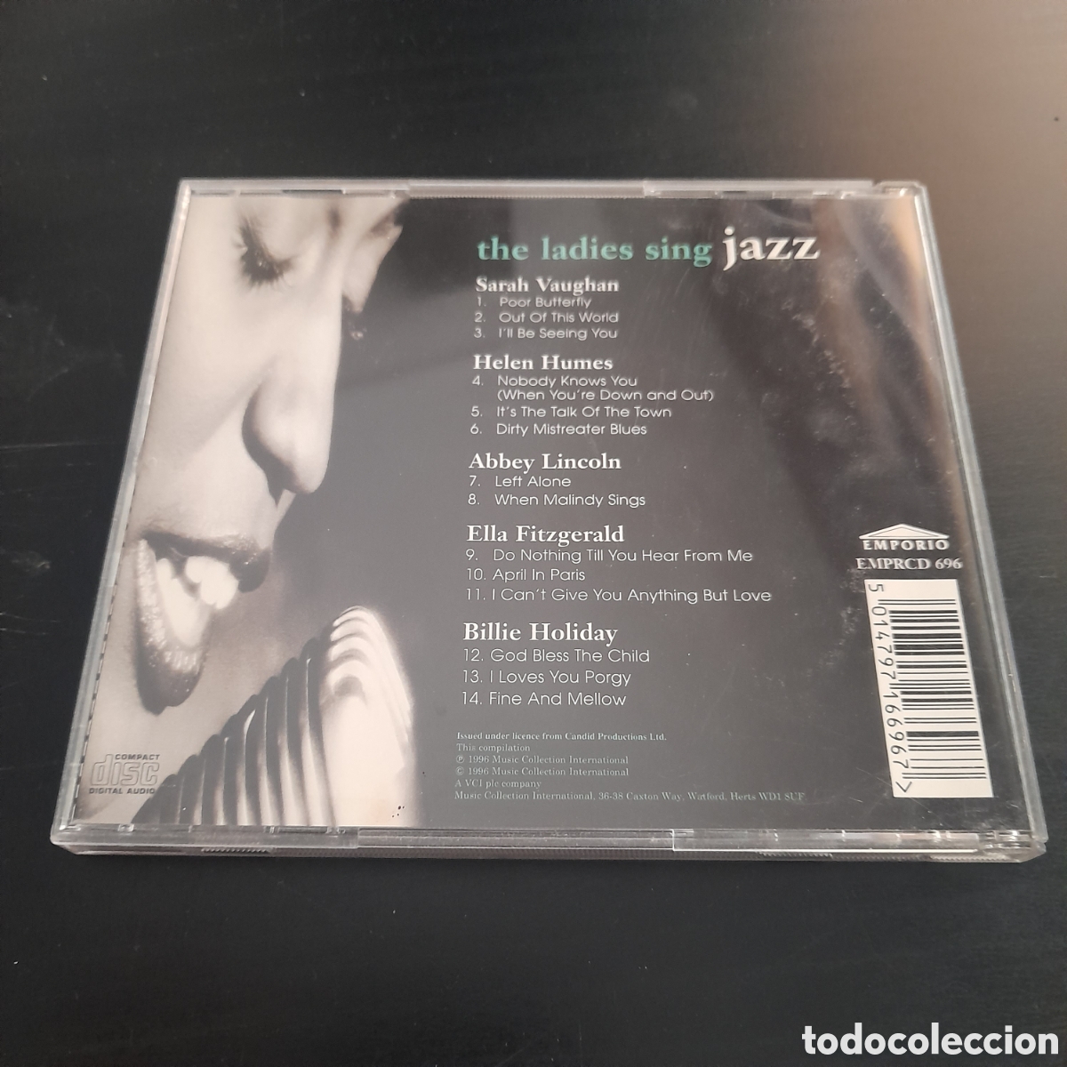 CDs de m&uacute;sica: The Ladies Sing Jazz. CD, Compilation 1996 - Foto 4