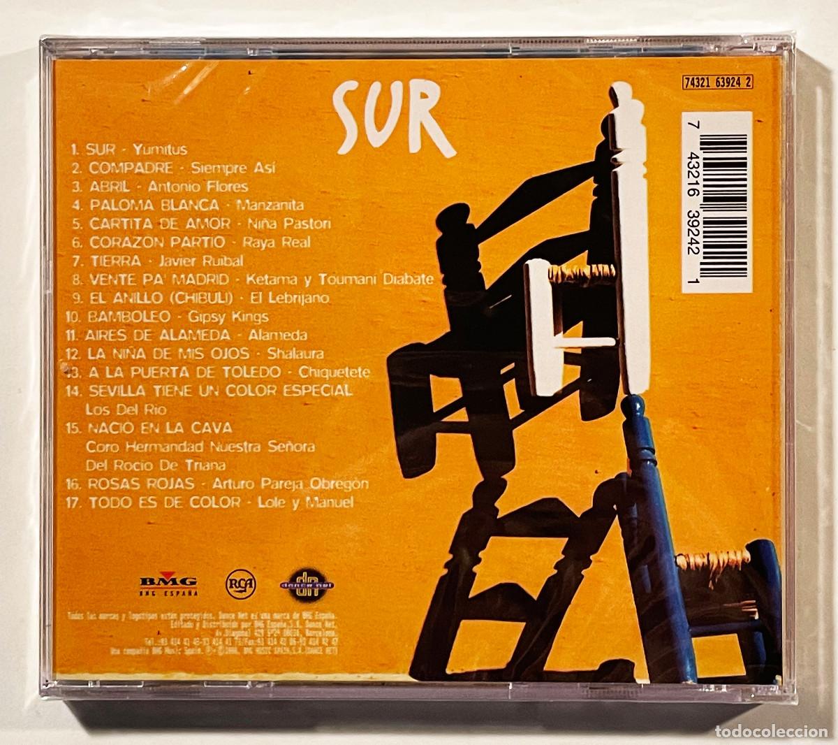 CDs de m&uacute;sica: SUR / (17 EXITOS) / CD BMG RCA / ESPA&Ntilde;A &iexcl;&iexcl;&iexcl;PRECINTADO!!! - Foto 2