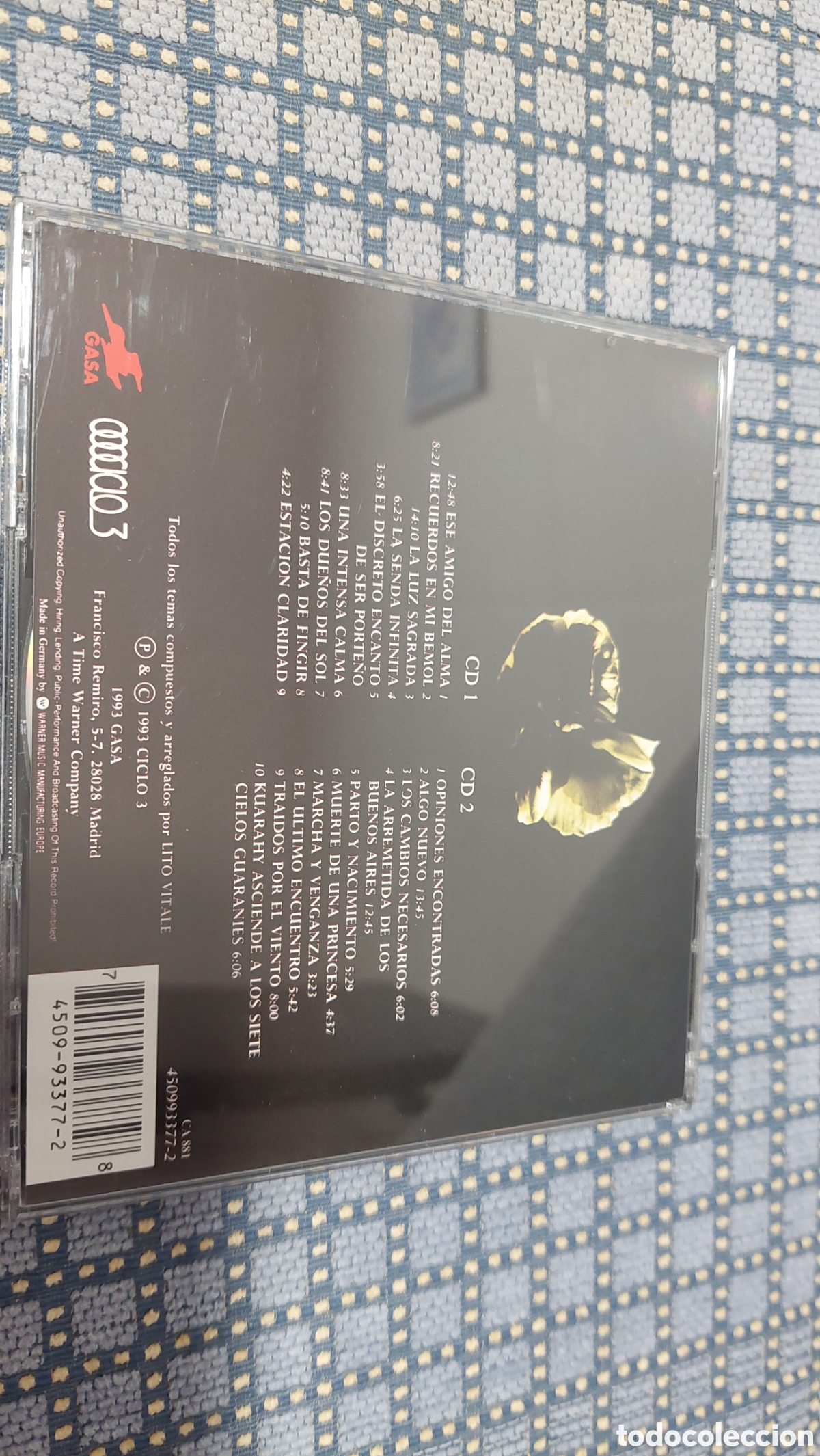 CDs de m&uacute;sica: 2CDs Lito Vitale. La historia reciente - Foto 2