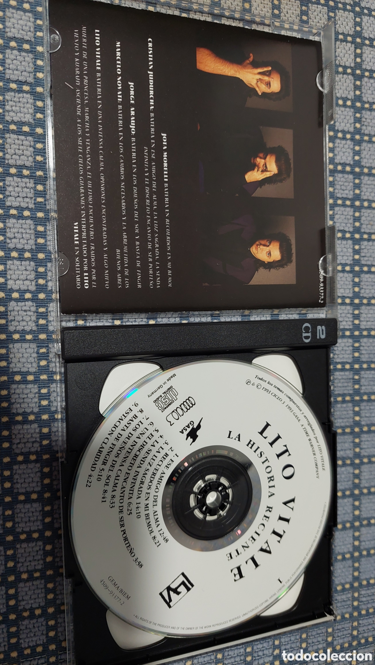 CDs de m&uacute;sica: 2CDs Lito Vitale. La historia reciente - Foto 3