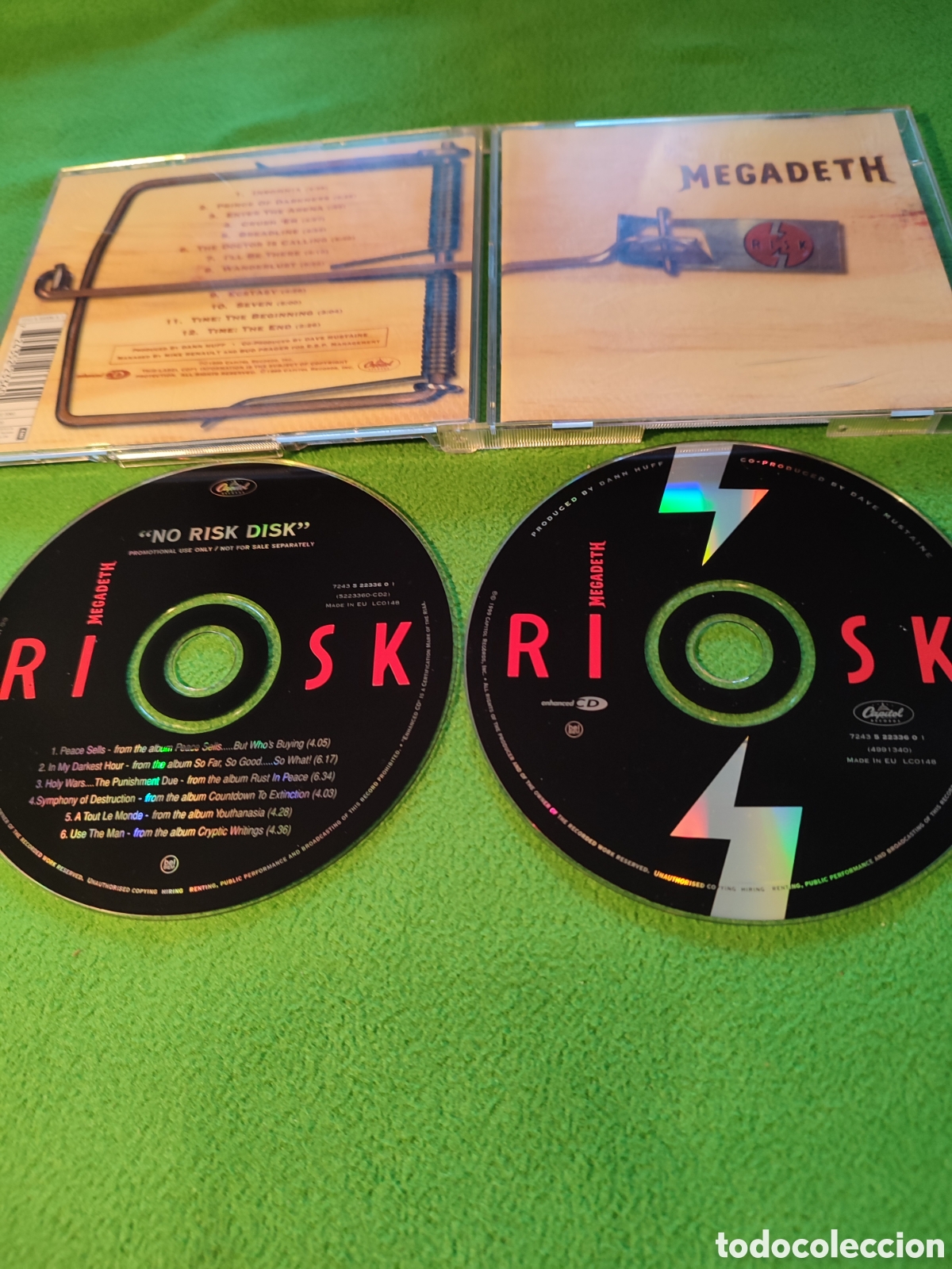 CDs de m&uacute;sica: Megadeth - Risk Compact CD - Foto 2
