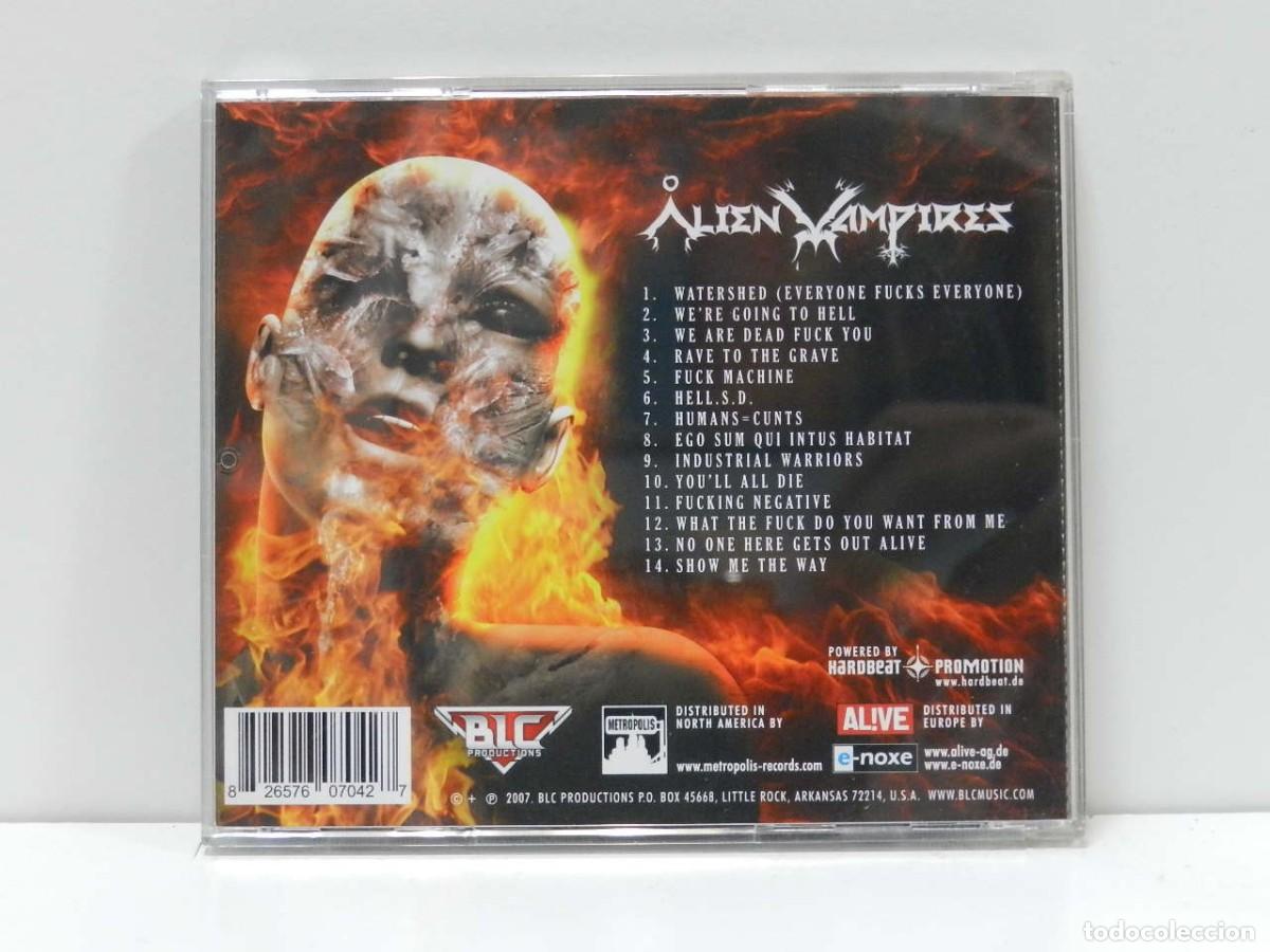 CDs de m&uacute;sica: DISCO CD. Alien Vampires &ndash; No One Here Gets Out Alive. COMPACT DISC. - Foto 2
