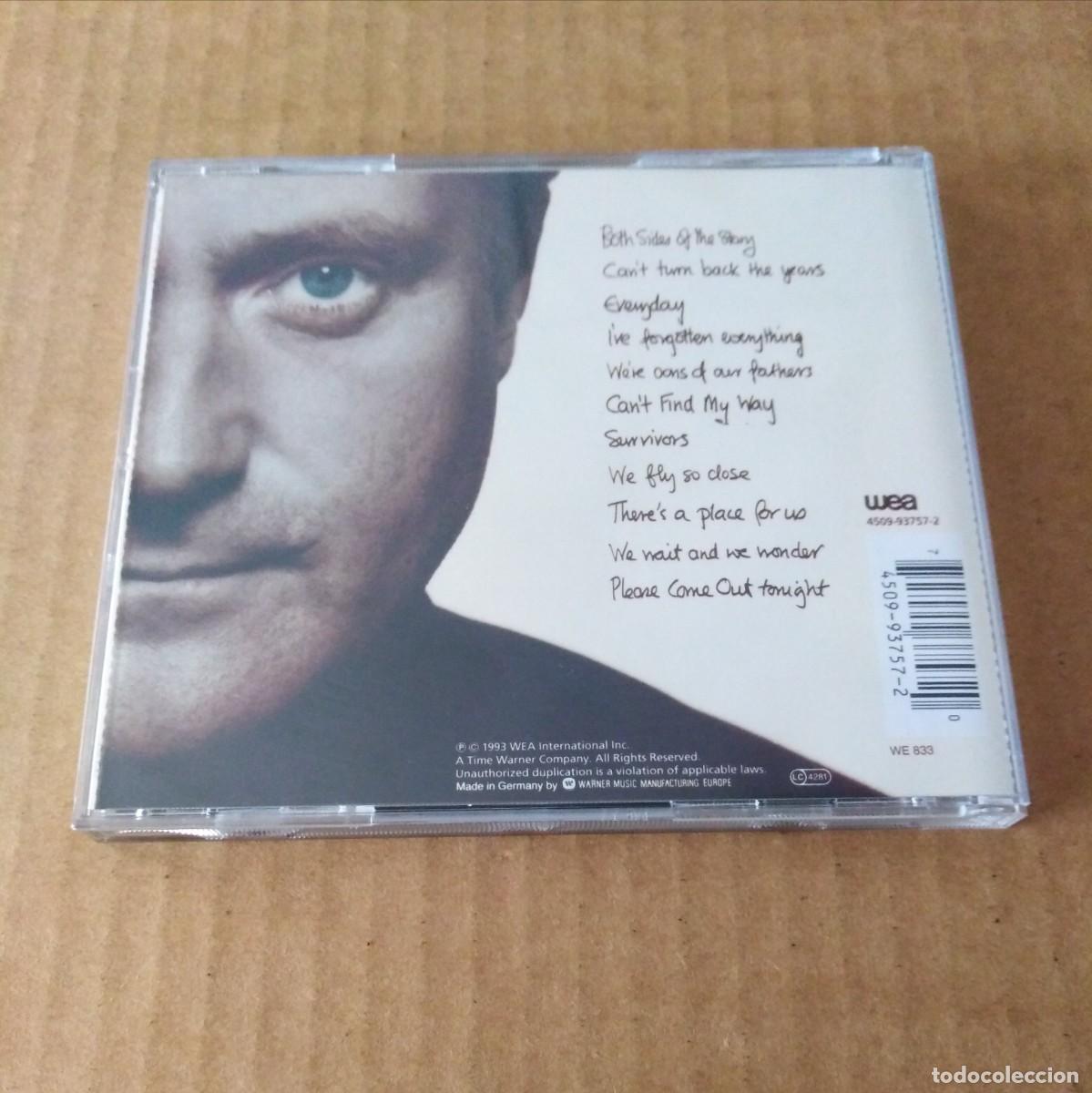 CDs de m&uacute;sica: CD Both Sides, de Phil Collins (Wea, 1993). 11 canciones. - Foto 2