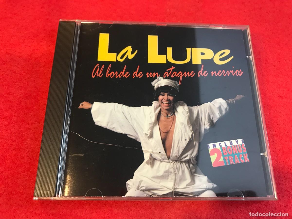 CDs de m&uacute;sica: CD. LA LUPE. AL BORDE DE UN ATAQUE DE NERVIOS - Foto 1