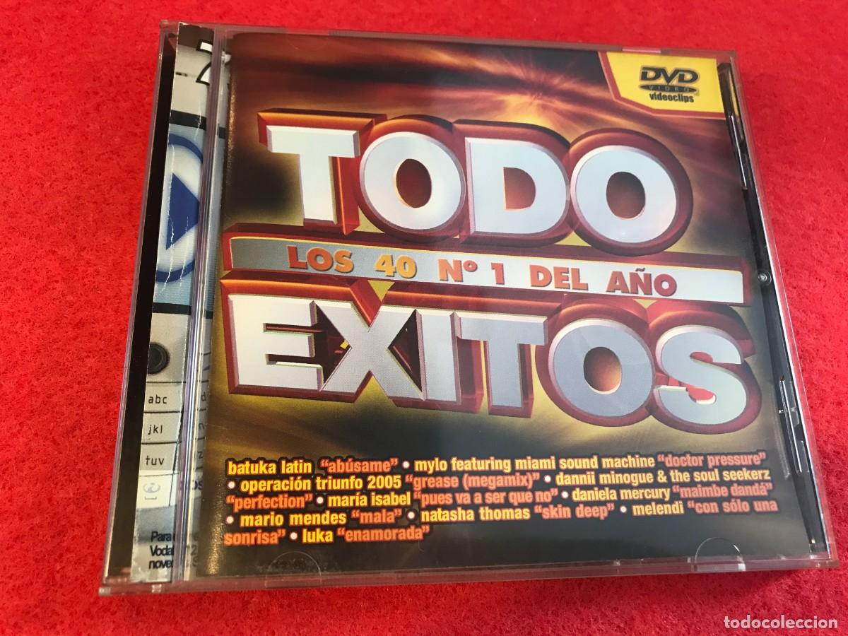 CDs de m&uacute;sica: DVD. TODO &Eacute;XITOS. LOS 40 N&ordm; 1 DEL A&Ntilde;O - Foto 1
