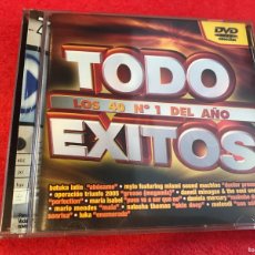 CDs de Música: DVD. TODO ÉXITOS. LOS 40 Nº 1 DEL AÑO