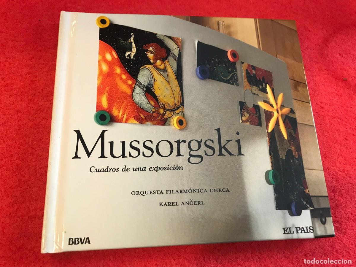 CDs de m&uacute;sica: CD. (LIBRO + CD) MUSSORGSKI. CUADROS DE UNA EXPOSICI&Oacute;N - Foto 1