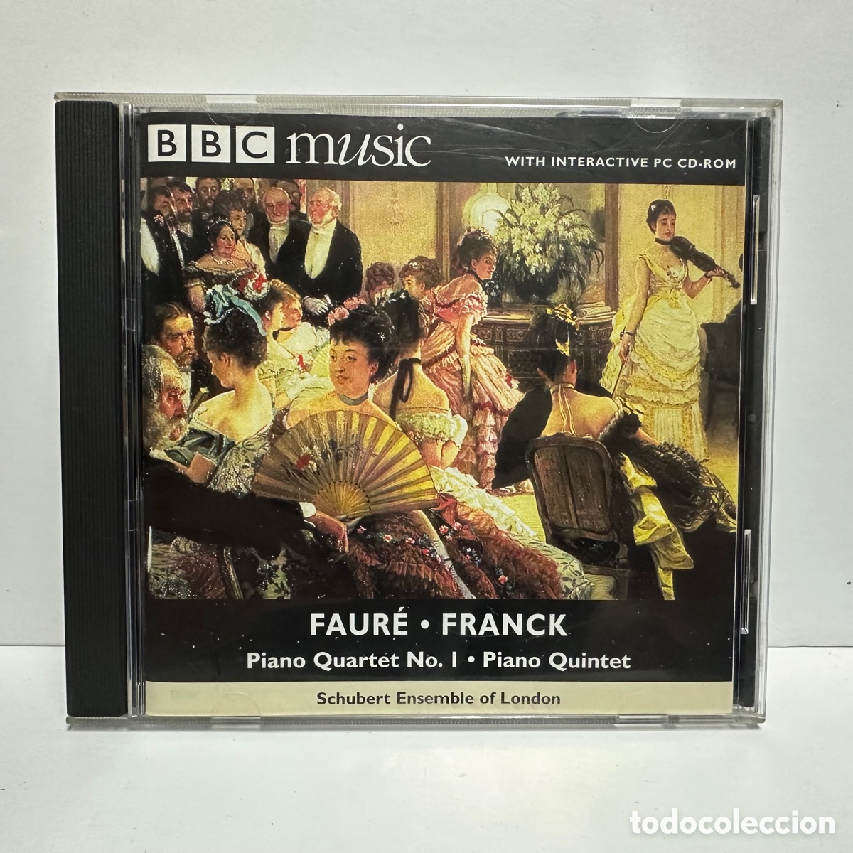 Music CDs: Faur&eacute;, Franck - Schubert Ensemble Of London - Piano Quartet No.1, Piano Quintet (CD, Album)
