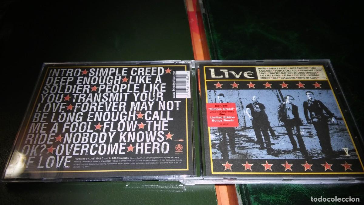 CDs de m&uacute;sica: LIVE - V (2001) - Foto 1